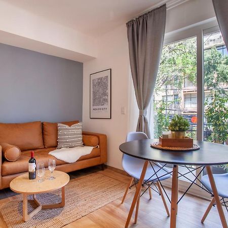 Bright & Sweet Unit In The Heart Of Polanco. Apartment Kota Meksiko Bagian luar foto