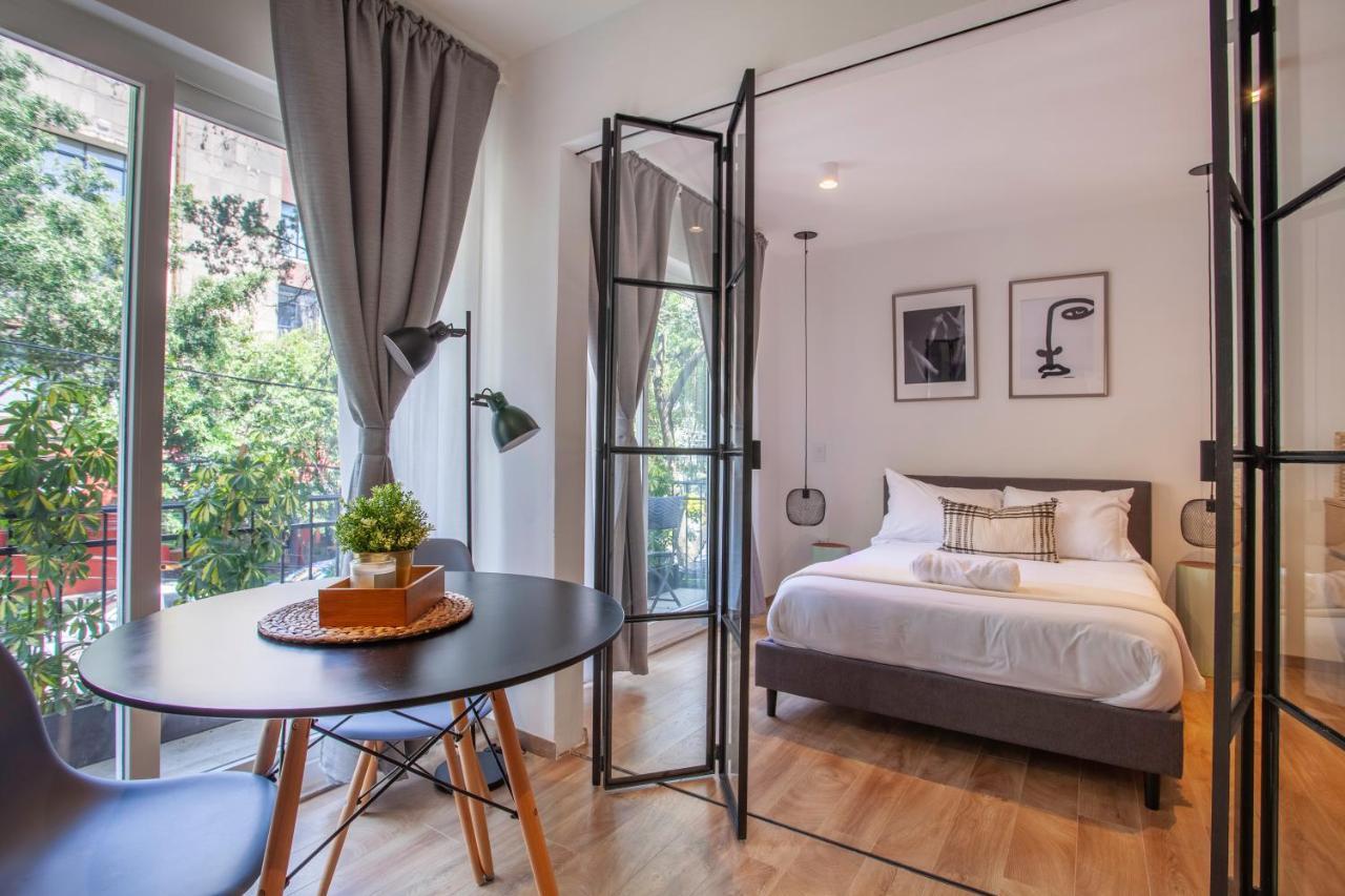 Bright & Sweet Unit In The Heart Of Polanco. Apartment Kota Meksiko Bagian luar foto